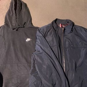 Nike Hoodie & Tommy Hilfiger Coat